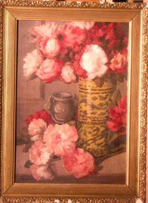 Lot 3020 - American School 20th century STILL LIFE WITH...
