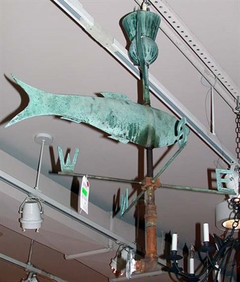 Lot 363 - Scottish Copper Weathervane Decorated with...