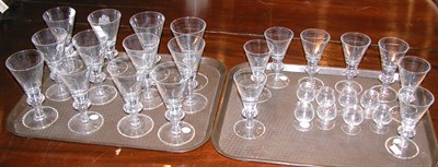 Lot 489 - Twelve Boxed Steuben Glasses; Together with...