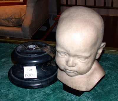 Lot 1671 - Head of Infant By Fausta Vittoria Mengarini