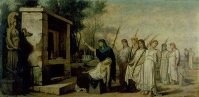 Lot 141 - Louis Hector Leroux French, 1829-1900...