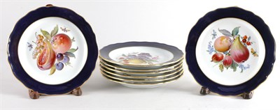 Lot 2289 - Set of Eight Meissen Porcelain Dessert Plates...