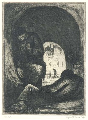 Lot 2200 - Eugene Higgins THE WOUNDED TREE; THE TUNNEL...