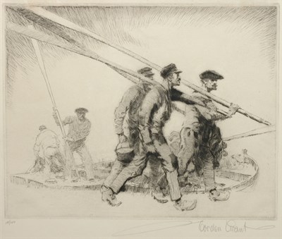 Lot 2192 - Gordon Grant EVENING'S LANDING; THE PILOT;...
