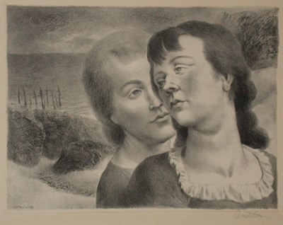 Lot 2169 - Federico Castellon BENGALESE SISTERS; TWO...