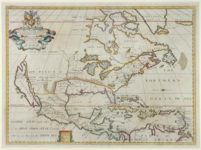 Lot 2114 - BURG, M. A New Map of North America *COLE, T....