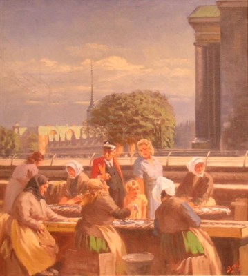 Lot 3129 - Soren Christian Bjulf Danish, 1857-1942 MARKET...