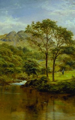 Lot 122 - Robert Gallon British, 1845-1925 MOUNTAIN...