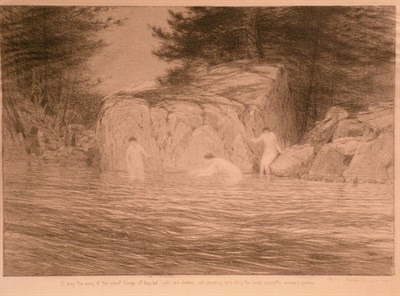 Lot 3132 - Bolton Brown American, 1865-1936 (i) THE PINE...