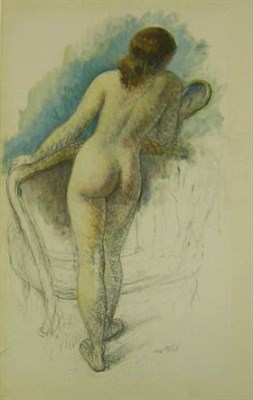 Lot 12 - Leon Kroll American, 1884-1975 STANDING NUDE...