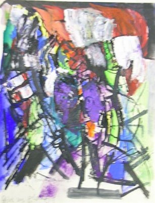 Lot 64 - Abraham Rattner American, 1893-1978 GIVE US...