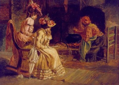 Lot 223 - Harry Herman Roseland American, 1866-1950...