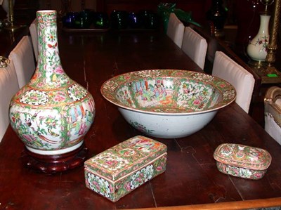 Lot 1430 - Miscellaneous Group of Four Chinese Famille...
