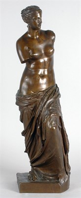 Lot 2144 - Bronze Figure of Venus F. Barbedienne Foundry...