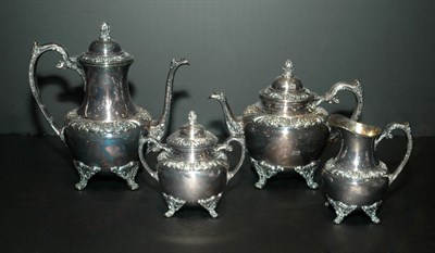Lot 362 - International Silver Plated Tea and Coffee...