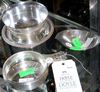 Lot 571 - Group of Four Tiffany & Co. Sterling Silver...