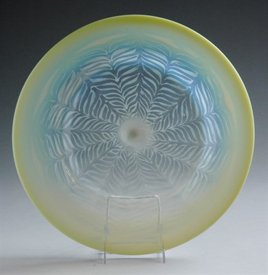 Lot 2683 - Tiffany Favrile Glass Charger Of circular form,...