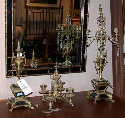 Lot 1141 - Pair of Neoclassical Style Gilt-Metal...
