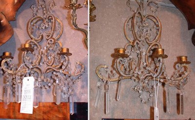 Lot 1568 - Pair of Neoclassical Style Gilt-Metal and...