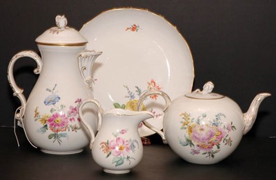 Lot 364 - Meissen Porcelain Coffee and Tea Service;...