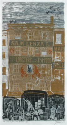 Lot 2189 - Antonio Frasconi THE FULTON FISH MARKET III...