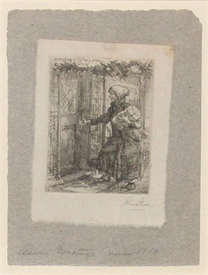 Lot 2285 - John Sloan TURKEY FROM UNCLE (M. 151) Etching,...