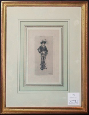 Lot 171 - William Merritt Chase [PORTRAIT OF A MAN]...