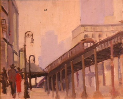 Lot 3089 - Israel (Ismael) Abramofsky American, 1888-1975...