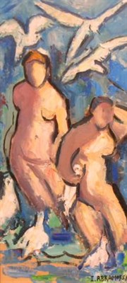 Lot 52 - Israel Abramofsky American, 1888-1975 (i)...