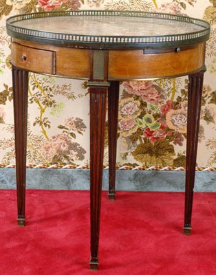 Lot 225 - Louis XVI Style Brass Mounted Mahogany...