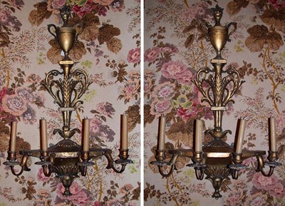 Lot 200 - Pair of Italian Neoclassical Style Gilt-Wood...
