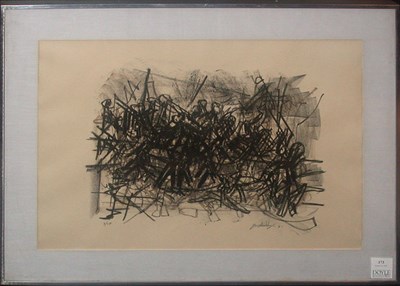 Lot 173 - Robert Goodnough THREE FIGURES Lithograph...