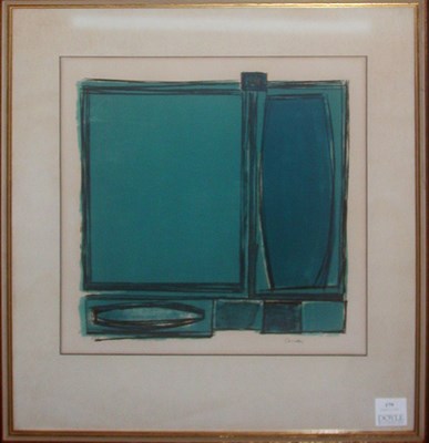 Lot 179 - Ludwig Sander UNTITLED Color lithograph,...