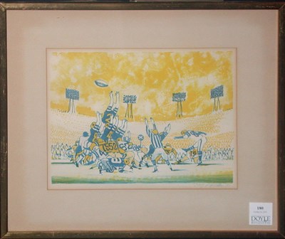 Lot 180 - Dong Kingman THE LAST FIVE SECONDS Color...