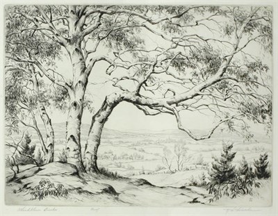 Lot 2302 - Ronau W. Woiceske WINTER IN THE CATSKILLS;...