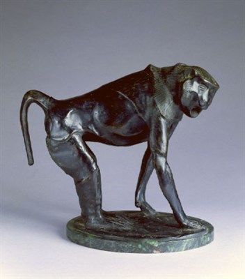 Lot 31 - Sirio Tofanari Italian, 1886-1969 BABOON...