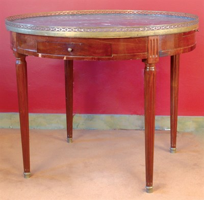Lot 236 - Louis XVI Style Brass Mounted Mahogany...
