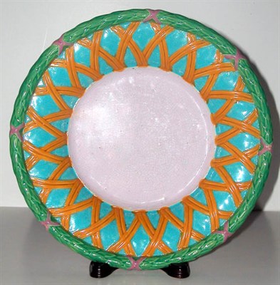 Lot 185 - Majolica Neoclassical Style Turquoise, Green...
