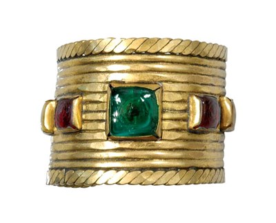 Lot 434 - Chanel Barbaric Gilt-Metal Cuff French, early...