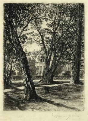 Lot 2194 - Francis Seymour Haden KENSINGTON GARDENS NO. 1;...