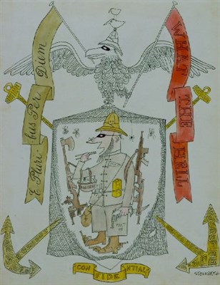 Lot 64 - Saul Steinberg American, 1914-1999 E PLURI BUS...