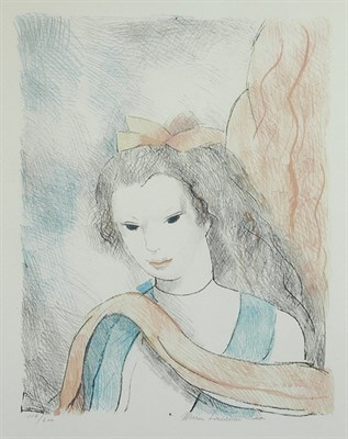 Lot 2223 - Marie Laurencin BELLE (MARCHESSEAU 289) Color...