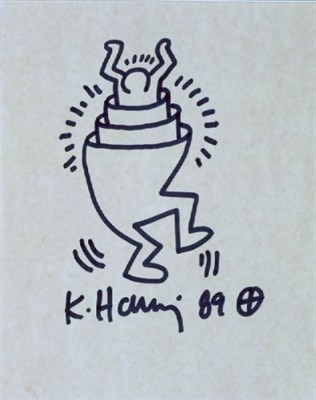 Lot 77 - Keith Haring American, 1958-1990 UNTITLED,...