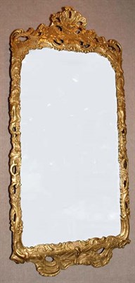 Lot 3348 - Louis XV Style Gilt-Wood Mirror Height 49...