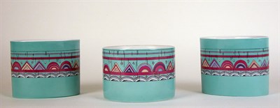 Lot 352 - Group of Three Pucci for Rosenthal Vases...