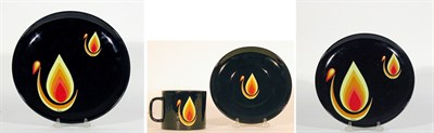 Lot 367 - Pucci Flame Print Dinner Set Italian, June...