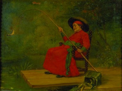 Lot 2005 - Jehan Georges Vibert French, 1840-1902 CATCH...