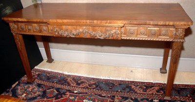 Lot 3462 - Georgian Style Mahogany Side Server Height 36...