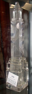 Lot 195 - Rock Crystal Empire State Building