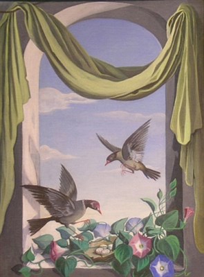 Lot 1001 - 20th Century School STILL LIFES WITH BIRDS IN...